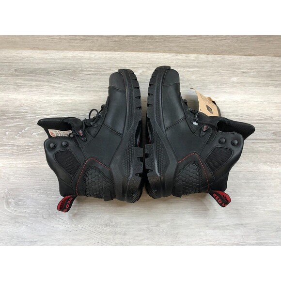 Red Wing CRV ASTM F2892-11 Men US 6 Black Leather Lace-Up Waterproof Combat Boot - Picture 4 of 10